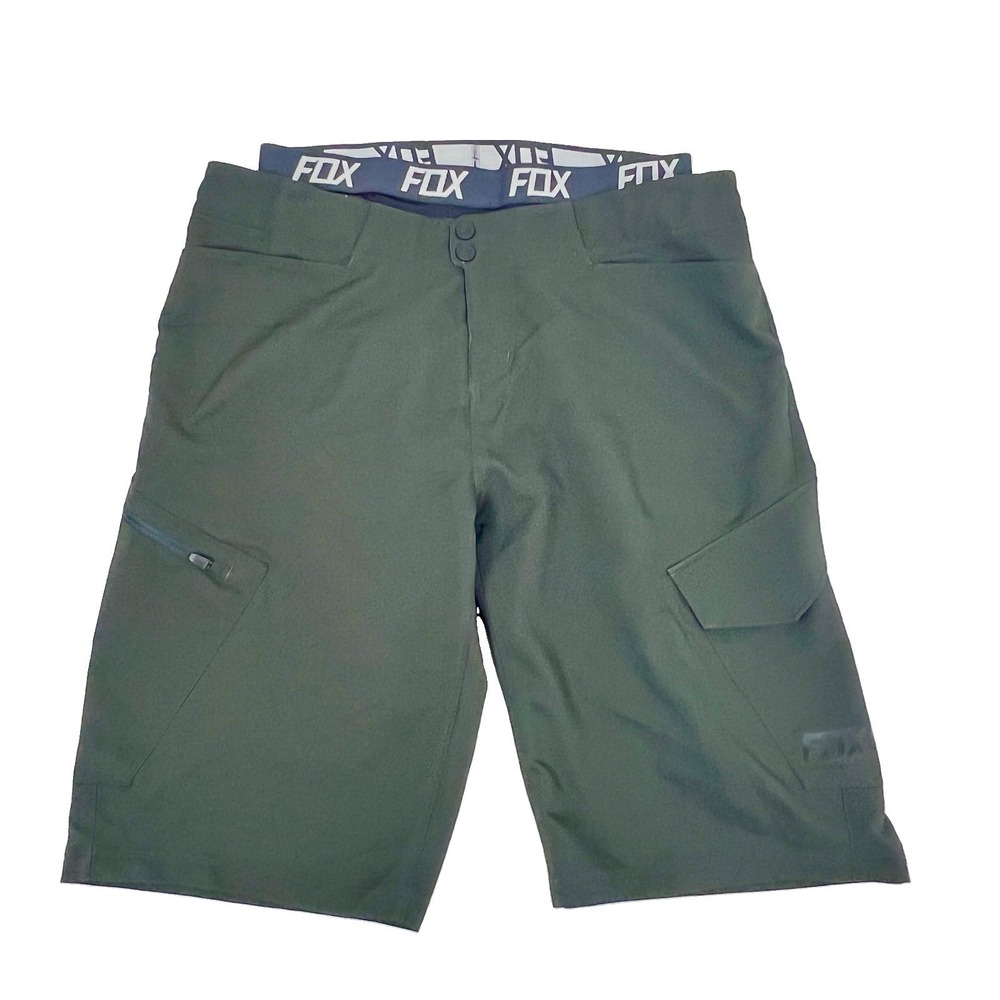 Fox Ranger MTB Mountain Bike Shorts Liner Padding Mens Size 36 Adjustable 12"